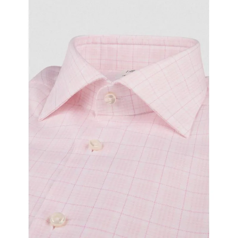 Stenstroms | Checked Twill Dress Shirt (2 Colors)