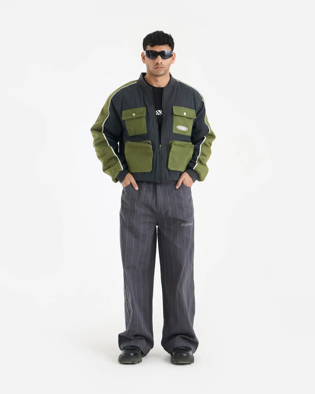 Stitchline Pants - Black