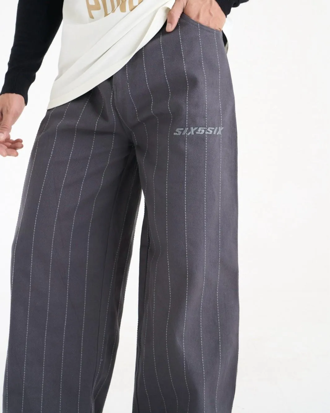 Stitchline Pants - Black