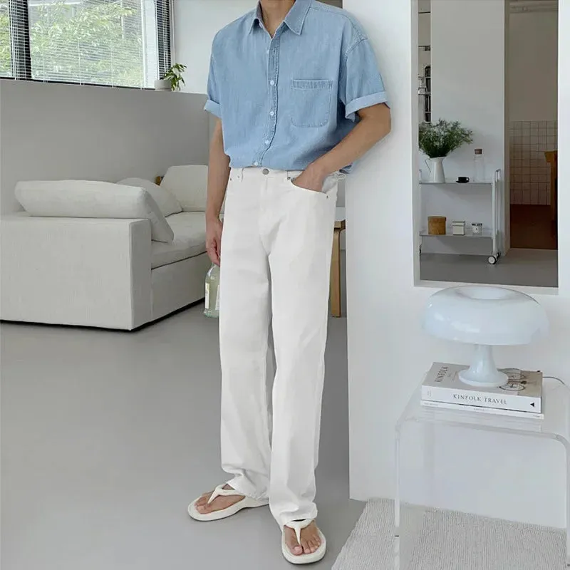 StoneCrest Vintage-Wasch-Denimhemd für Herren