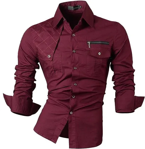 Stylish Long Sleeve Casual Dress Shirts - Perfect for Everyday Wear