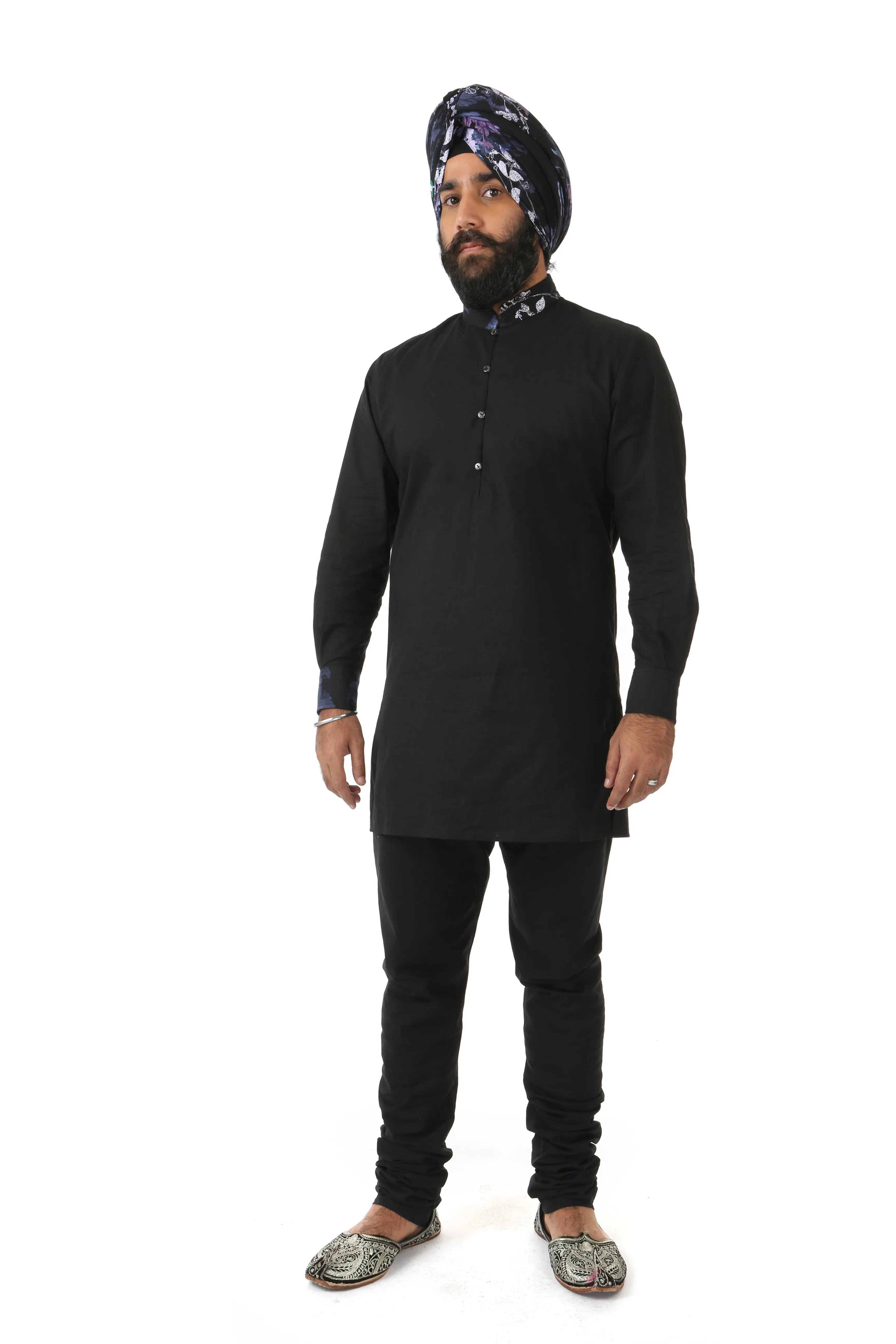 SUMEET Floral Cuffed Shirt