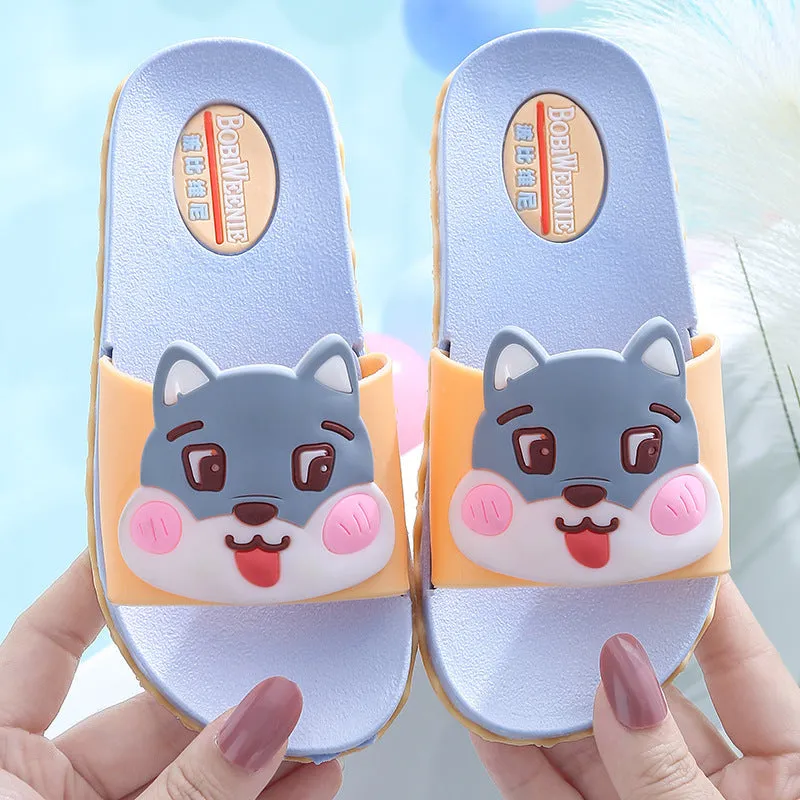 Summer Children Cartoon Non-slip Soft Bottom Sandals