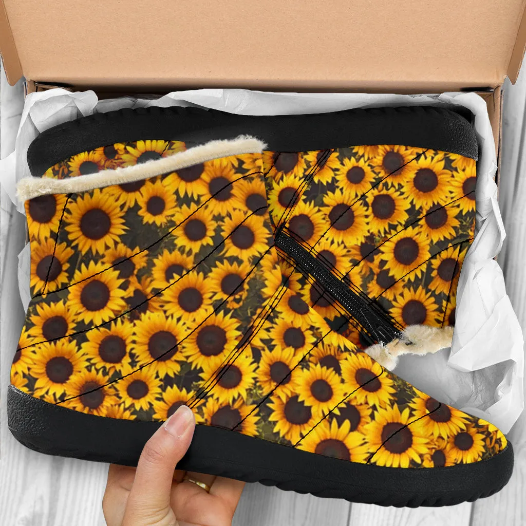 Sunflowers Cozy Winter