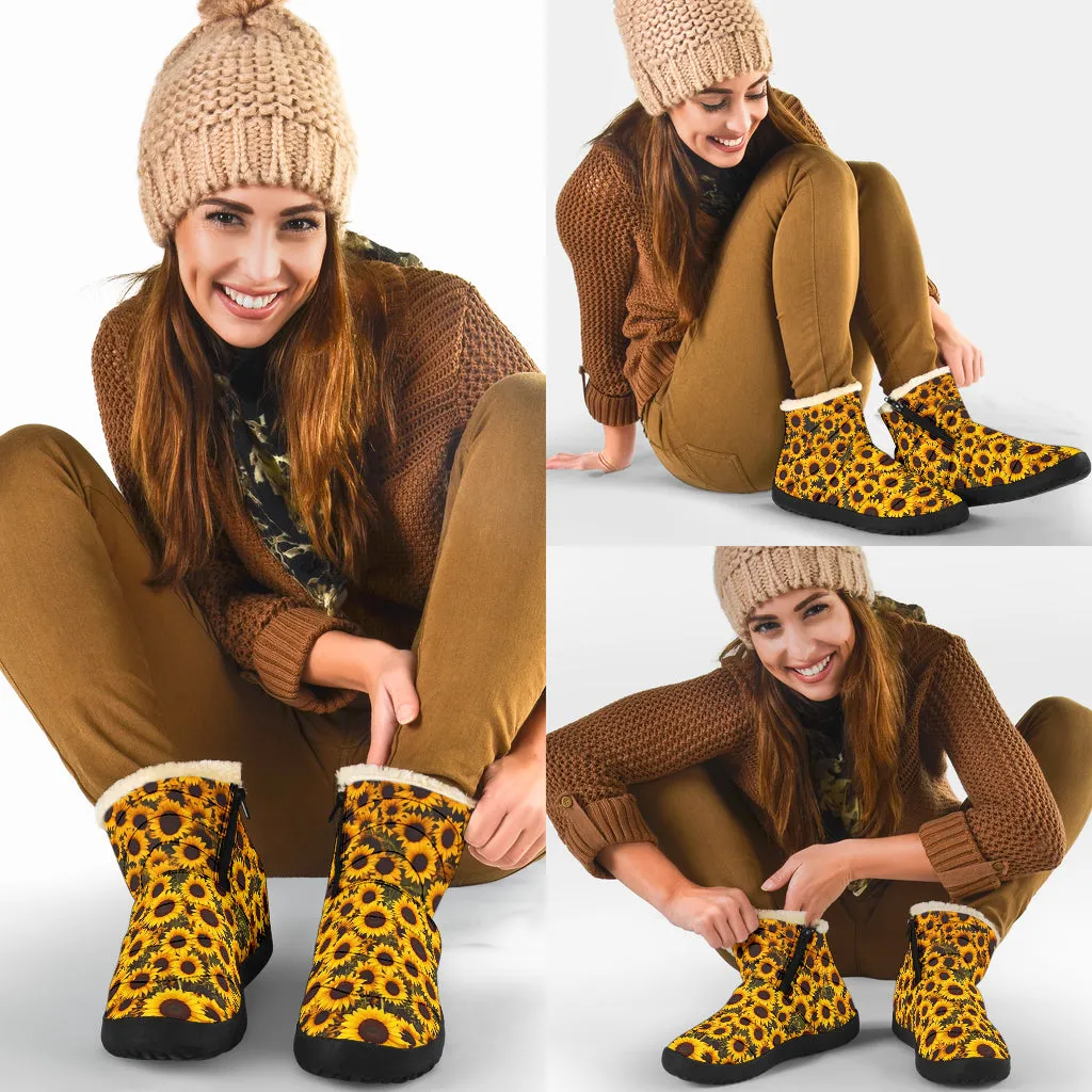 Sunflowers Cozy Winter