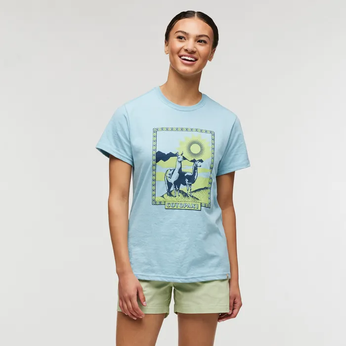 T-shirt Cotopaxi Llama Greetings Organic Femmes