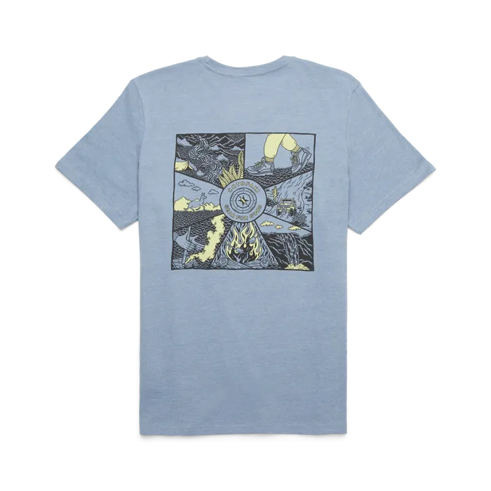 T-shirt Cotopaxi Slice of Adventure Organic Hommes