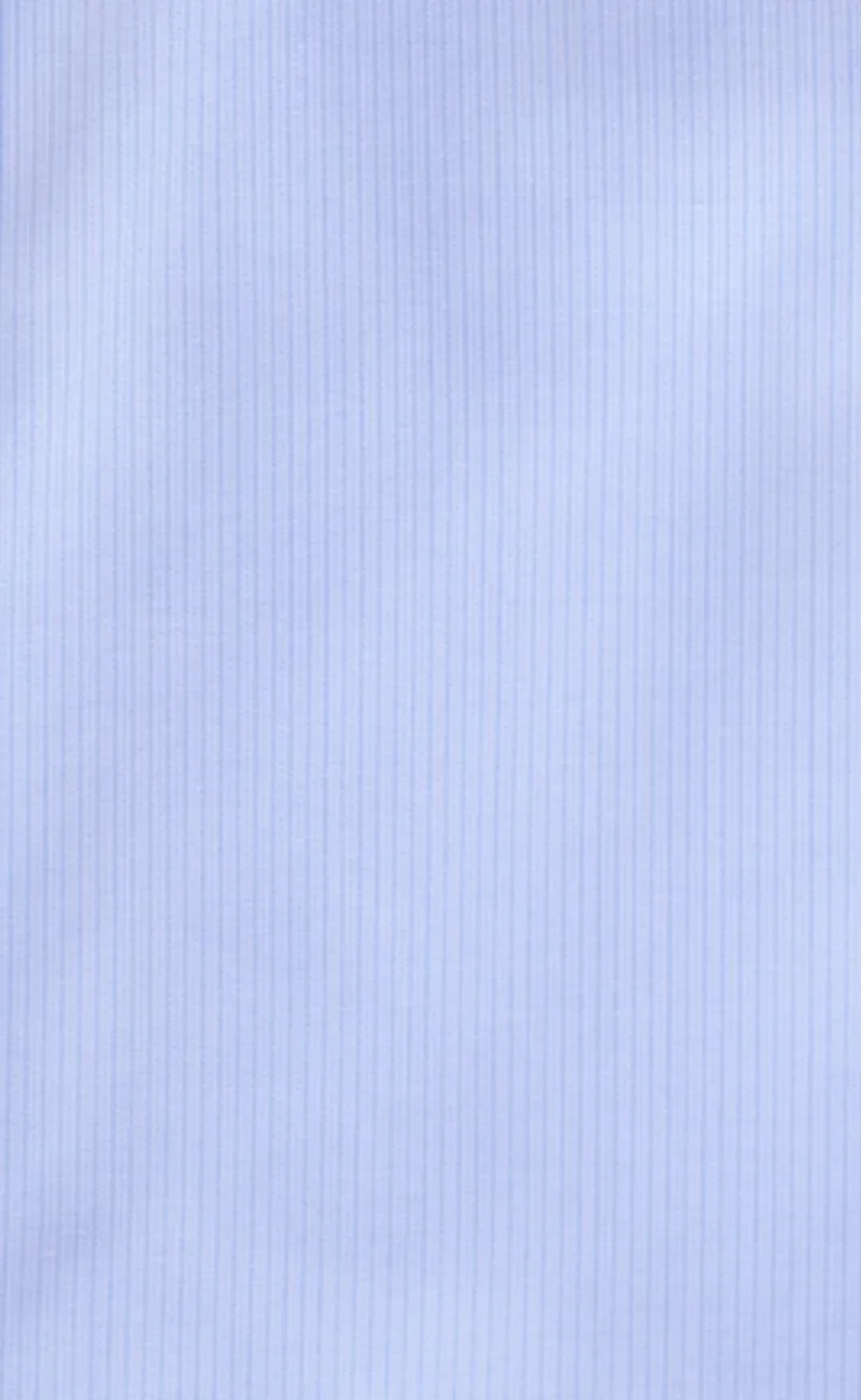 Tailored Fit Light Blue Tonal Stripe Spread Collar  Supima® Cotton Broadcloth Non-Iron Dress Shirt (B/T)