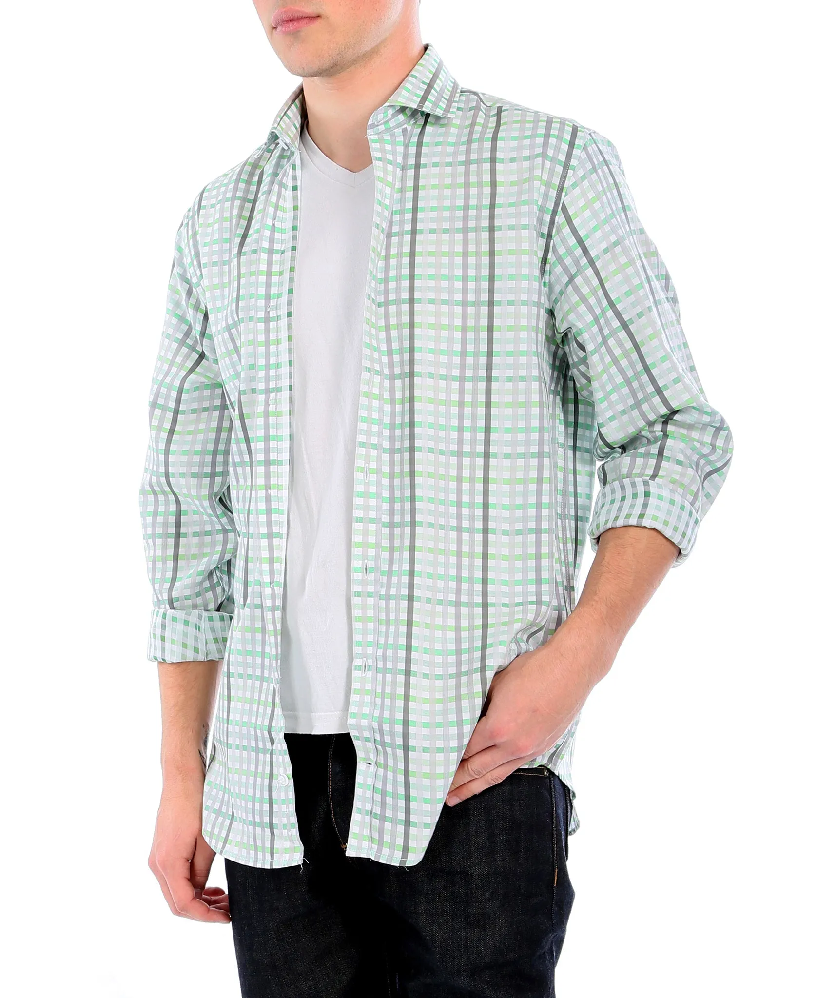 The Harlow Slim Fit Cotton Dress Shirt