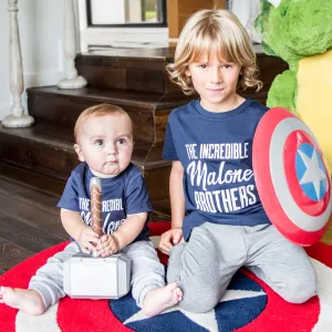 The Incredible… Brothers. Personalised Sibling T Shirts