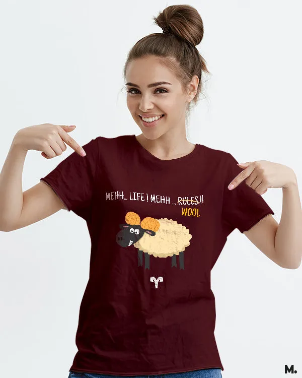The independent Aries printed t shirt