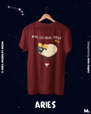 The independent Aries printed t shirt