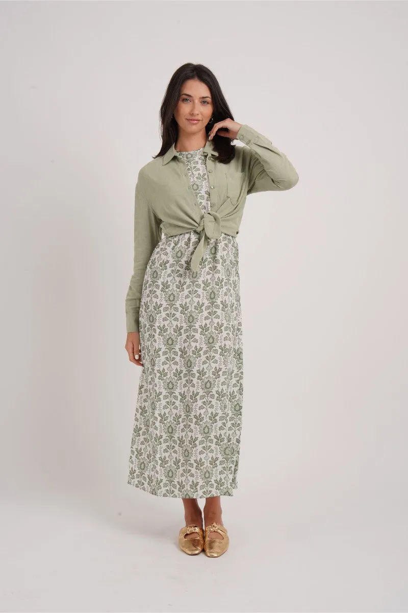 The Linen Collection Blue Print