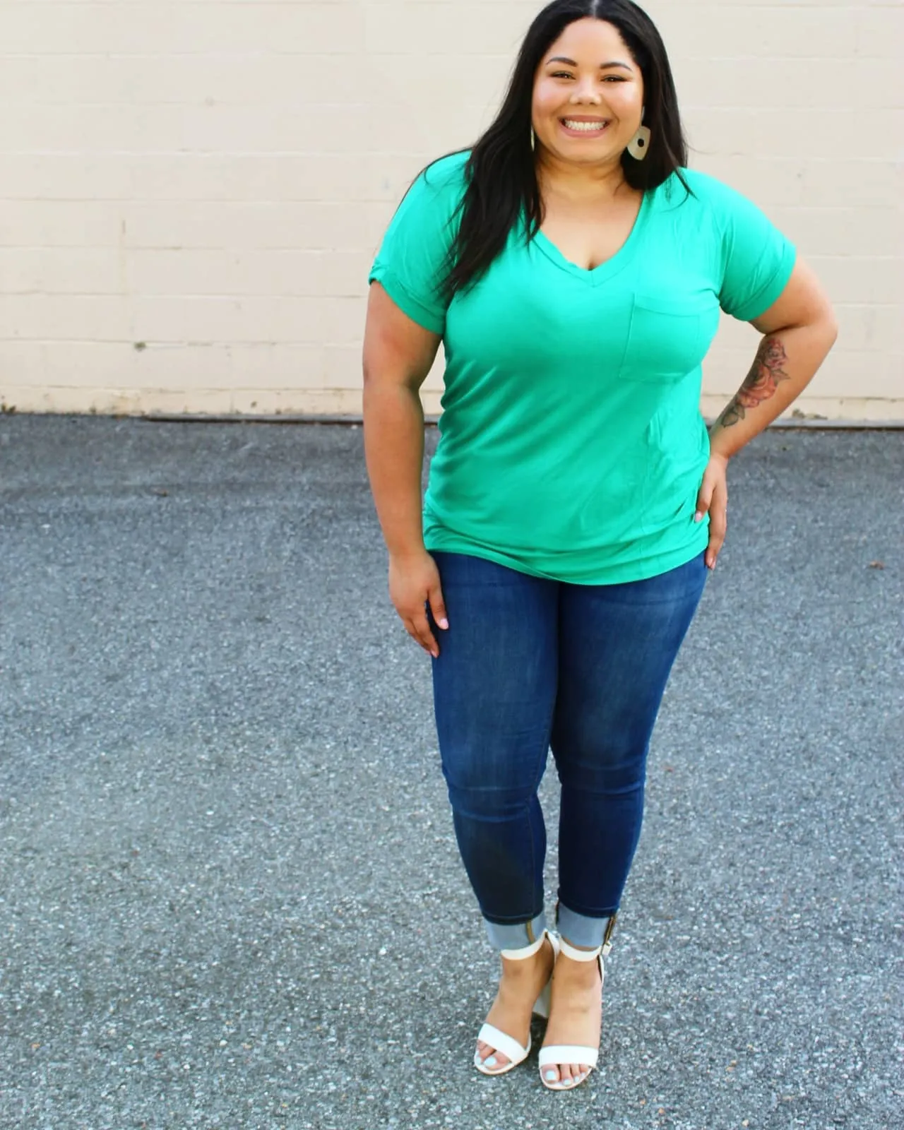 The Relaxed V Neck