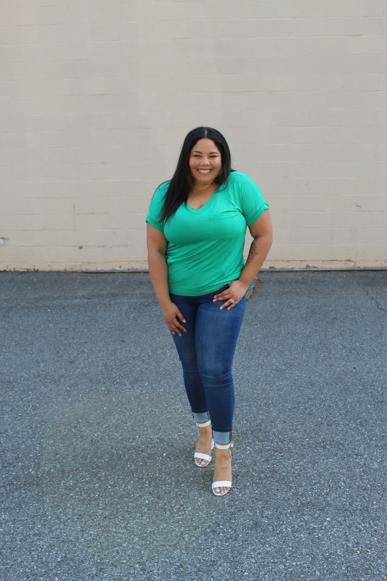 The Relaxed V Neck