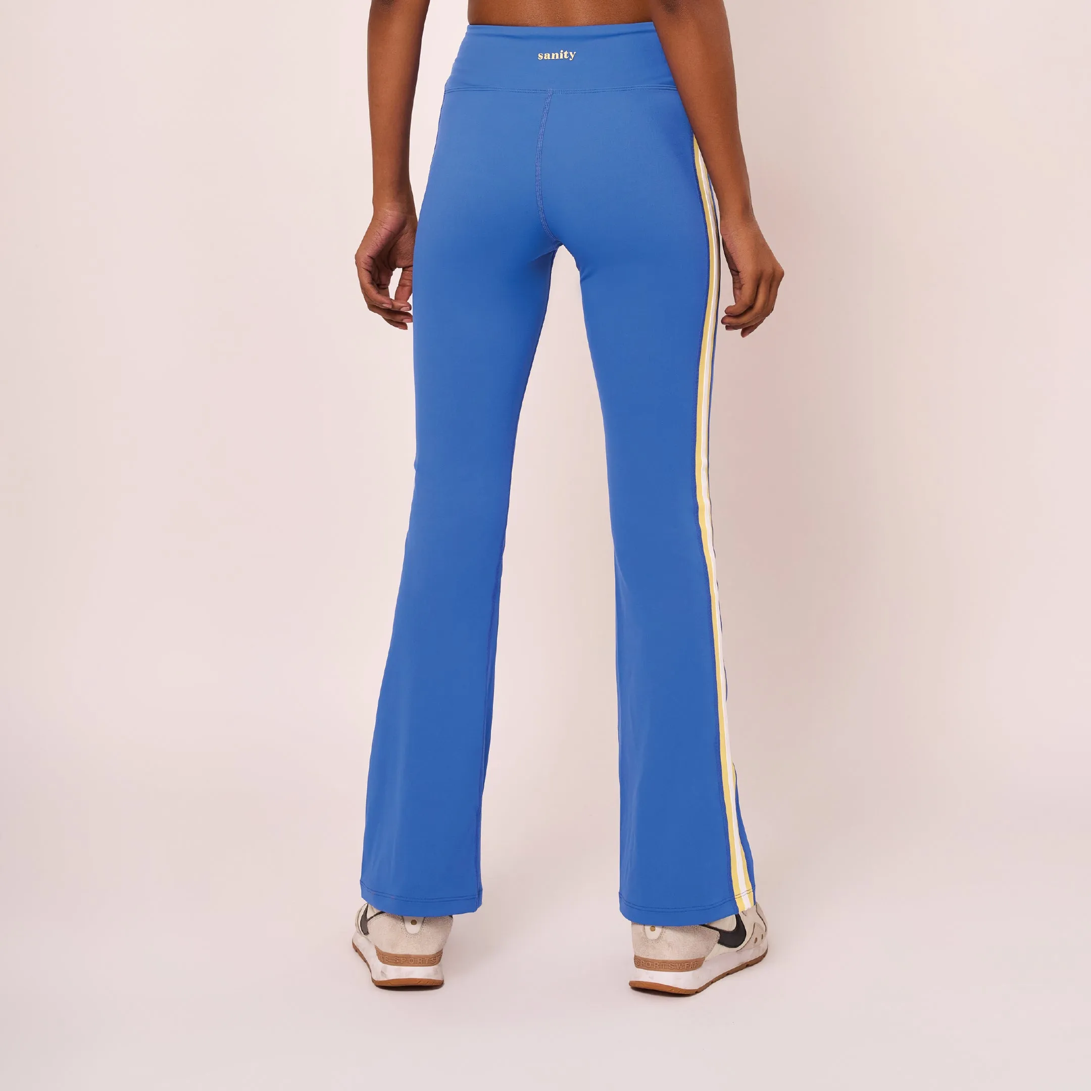 The Royal Highness Flared Leggings | Blue