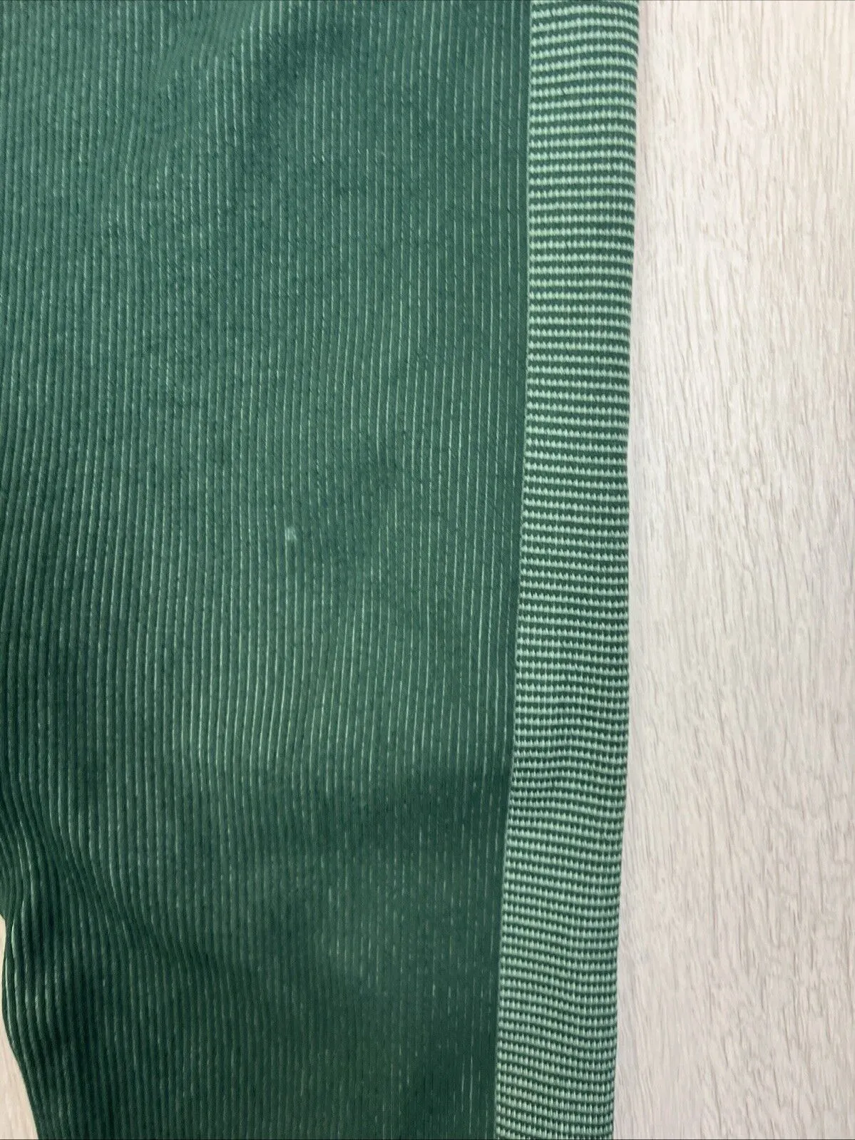 The Upside Womens Green Ribbed Leggings Activewear Size Medium
