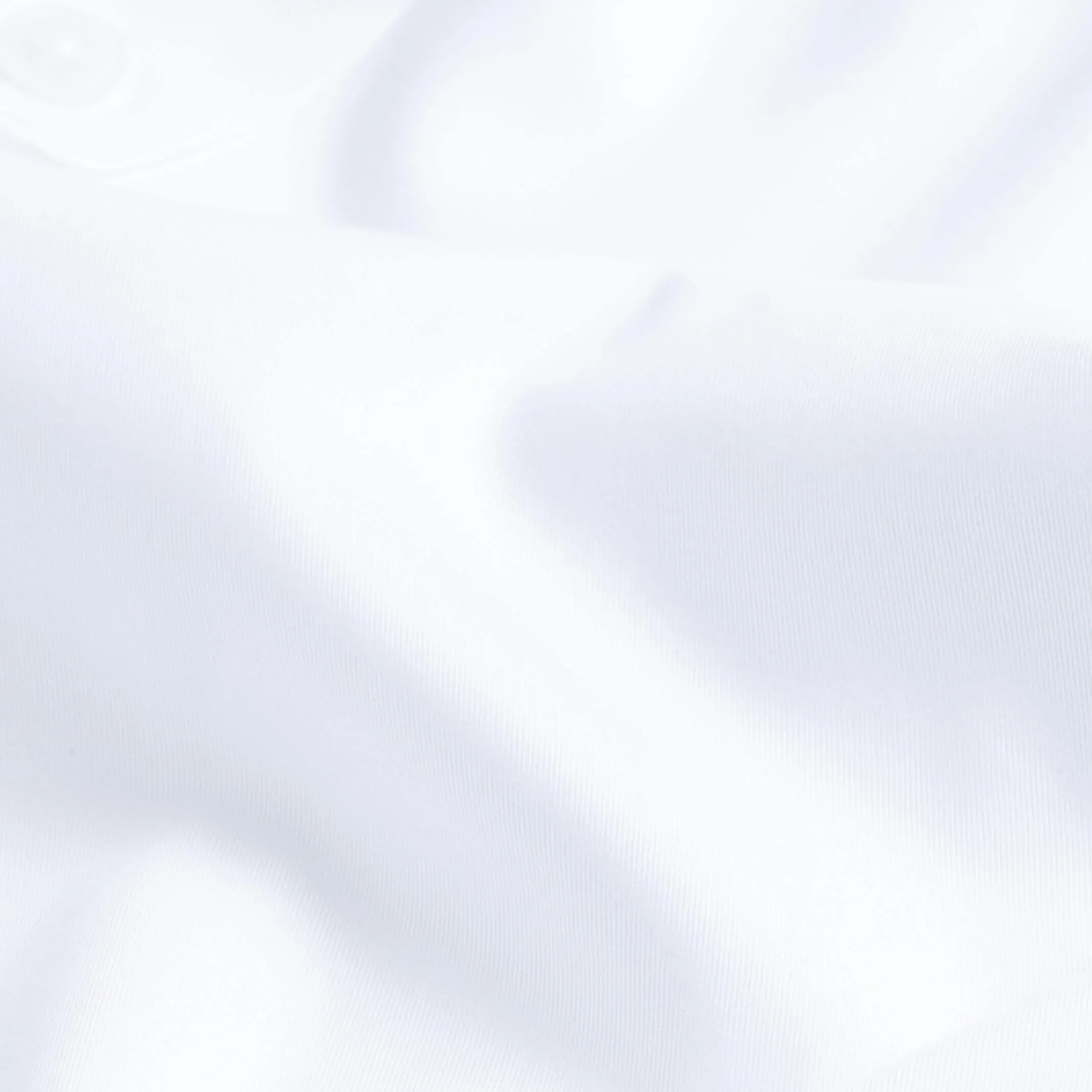 The White Madison Fine Twill with Navy Buttons Custom Shirt