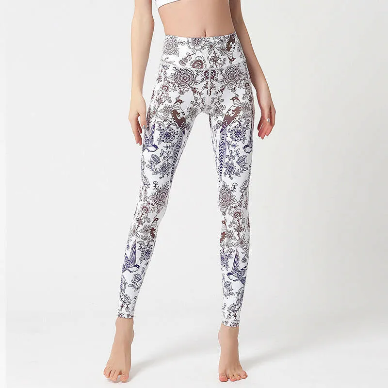 Tie Dye Push-Up Yoga Leggings
