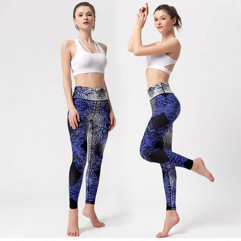 Tie Dye Push-Up Yoga Leggings