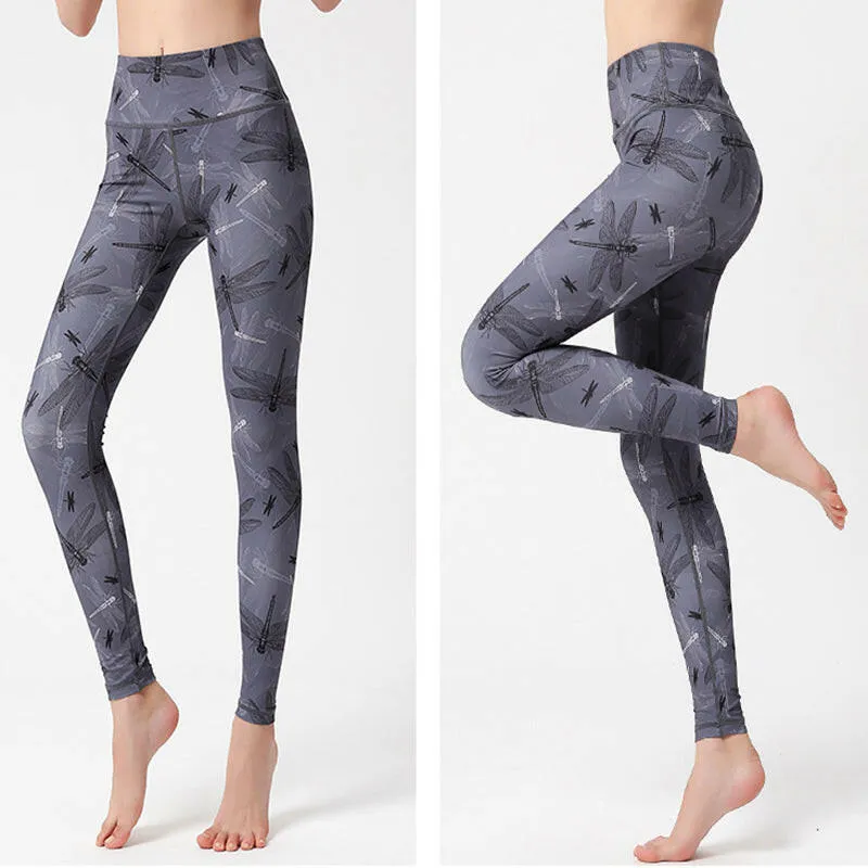 Tie Dye Push-Up Yoga Leggings