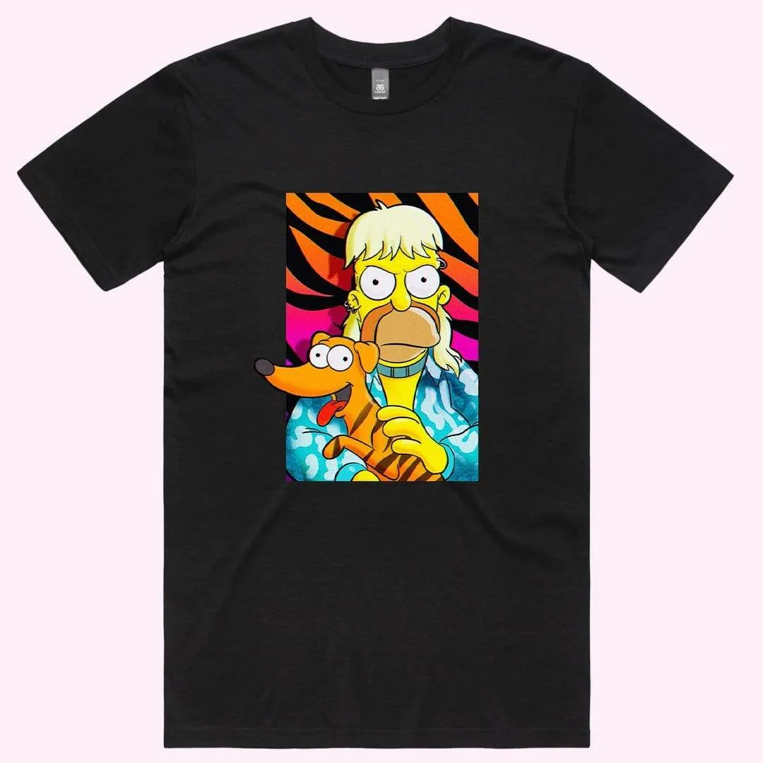 Tiger King Homer T-Shirt