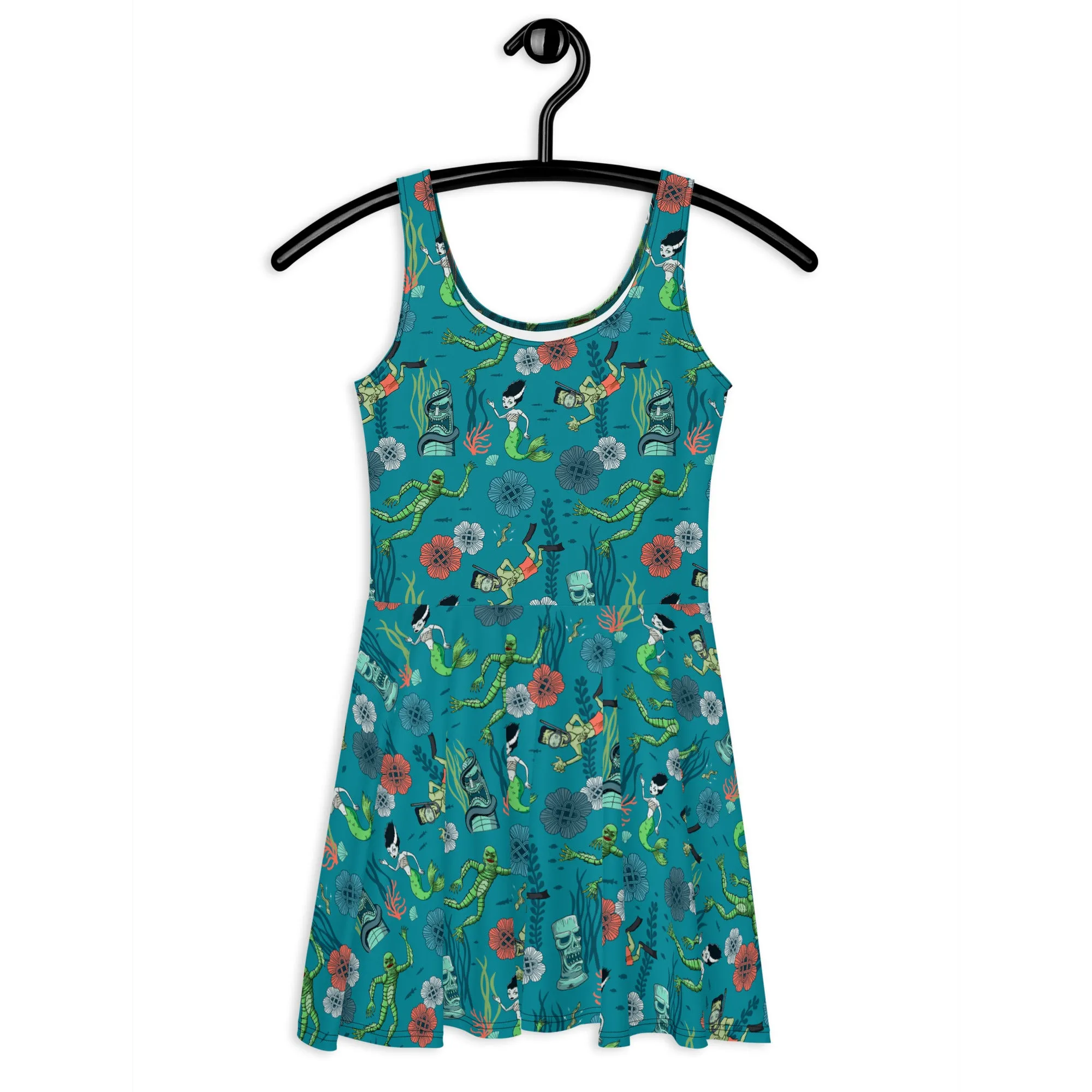 Tiki Dead Sea Skater Dress