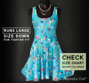 Tiki Dead Sea Skater Dress