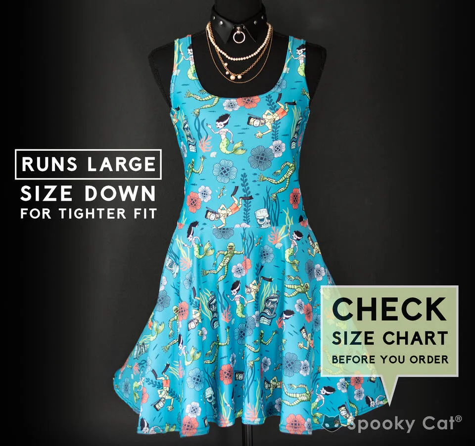Tiki Dead Sea Skater Dress