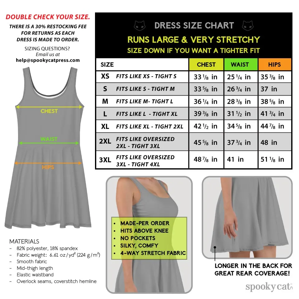 Tiki Dead Sea Skater Dress