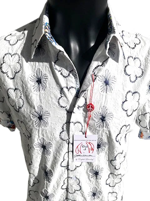 TIPTREE Short Sleeve Shirt White