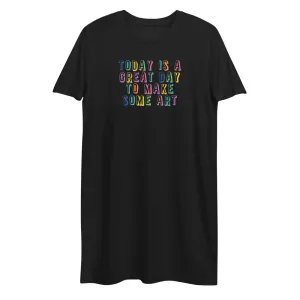 Today Is A Great Day T-shirt Dress