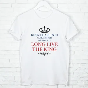 Traditional King Charles Coronation Adult T Shirt