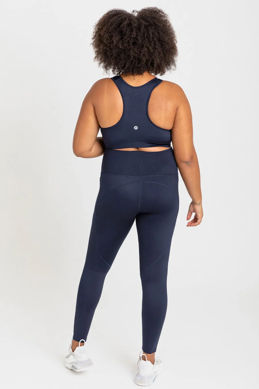 Training Pocket Move Full Length Legging - Navy