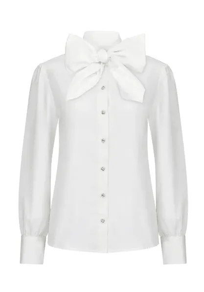 Troy Ladies Luxury Shirt - White