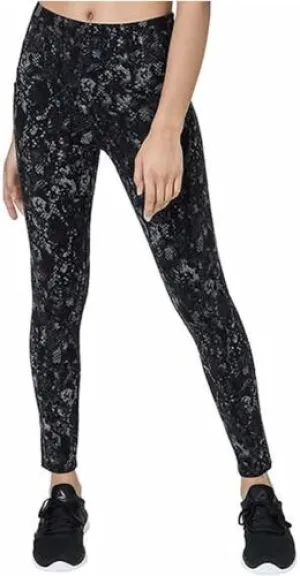 Tuff Athletics Womens  Legging Rocky Print Black
