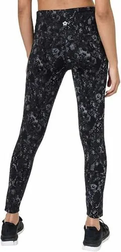 Tuff Athletics Womens  Legging Rocky Print Black