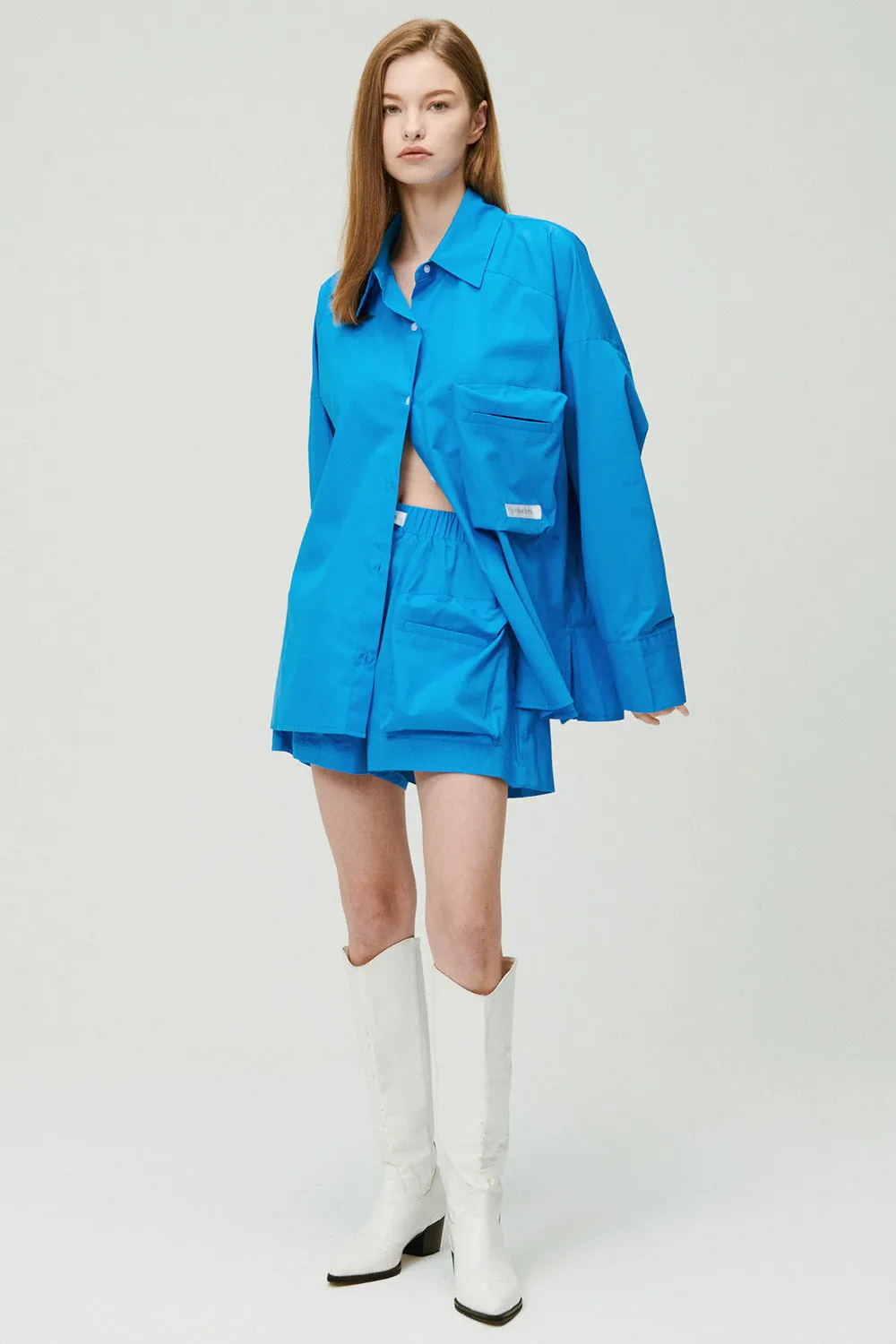 Tyra Oversized Utility Shirt
