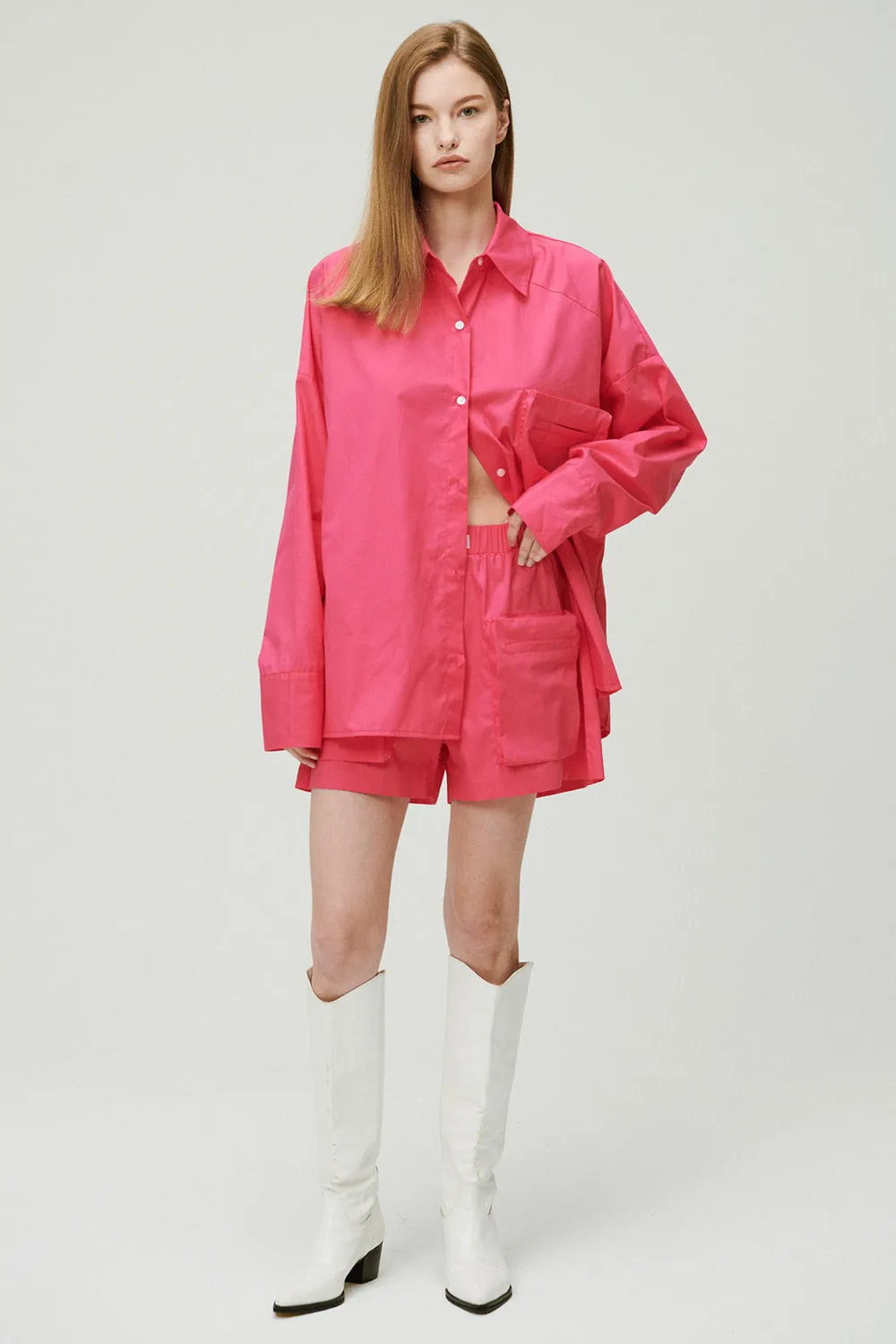 Tyra Oversized Utility Shirt