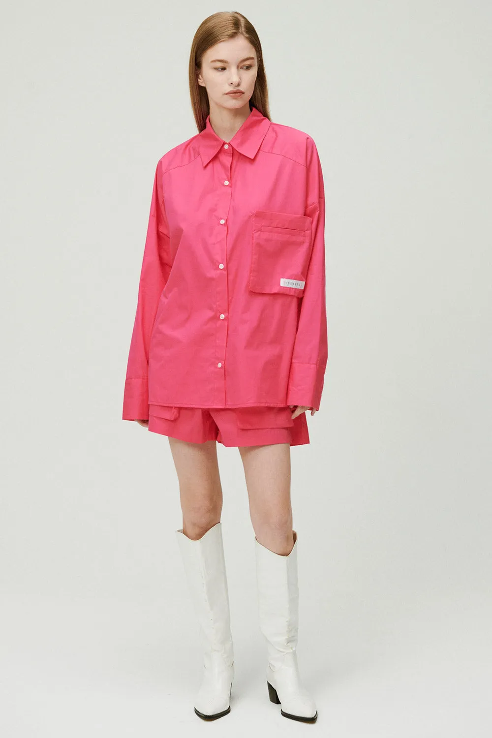 Tyra Oversized Utility Shirt