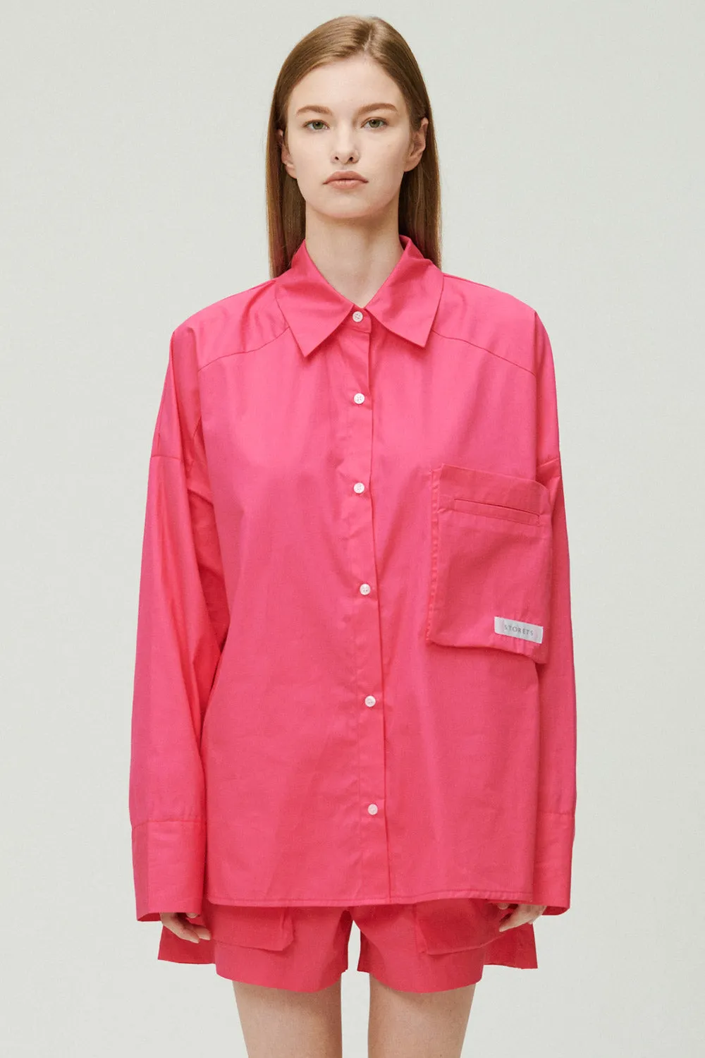 Tyra Oversized Utility Shirt