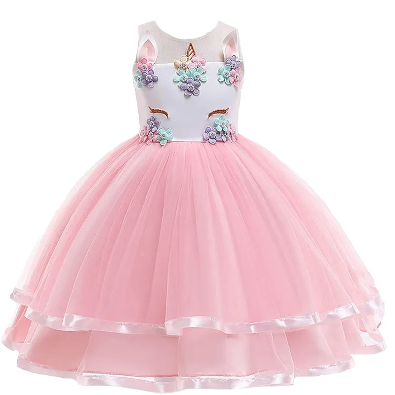 Unicorn Birthday Dress-5 Colours