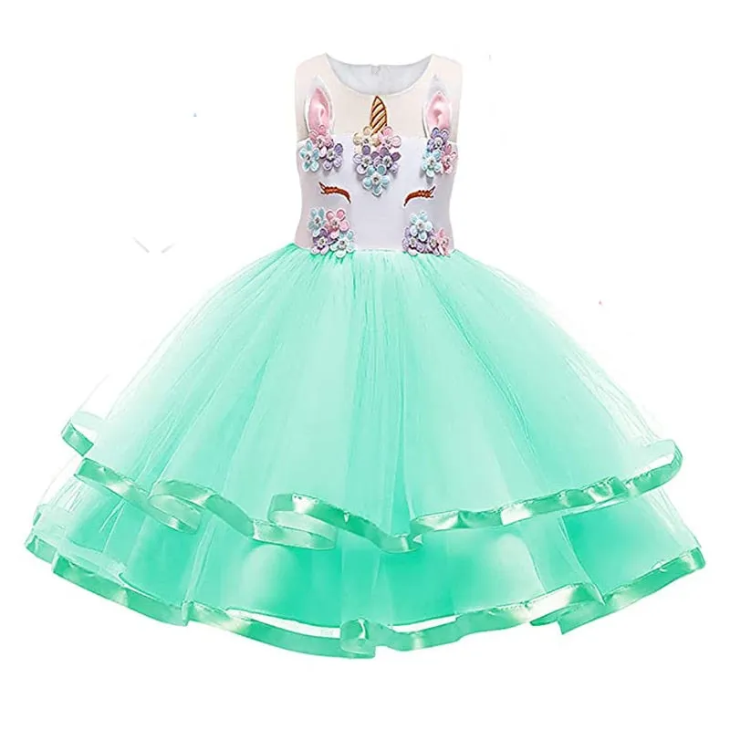 Unicorn Birthday Dress-5 Colours