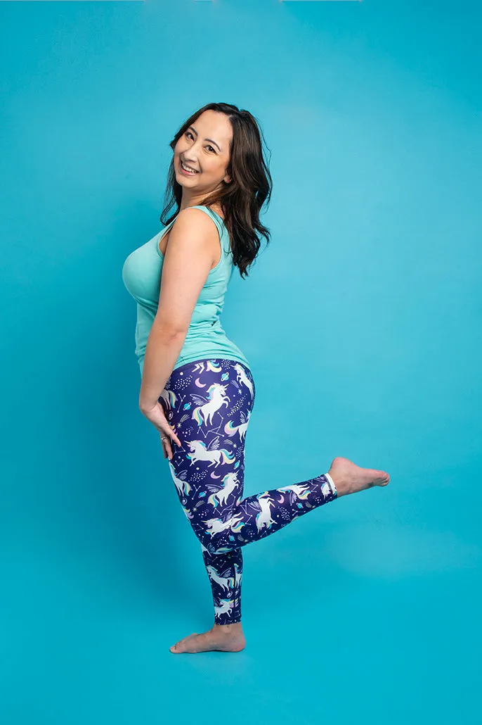 Unicorn Cosmos Women's Activewear Leggings