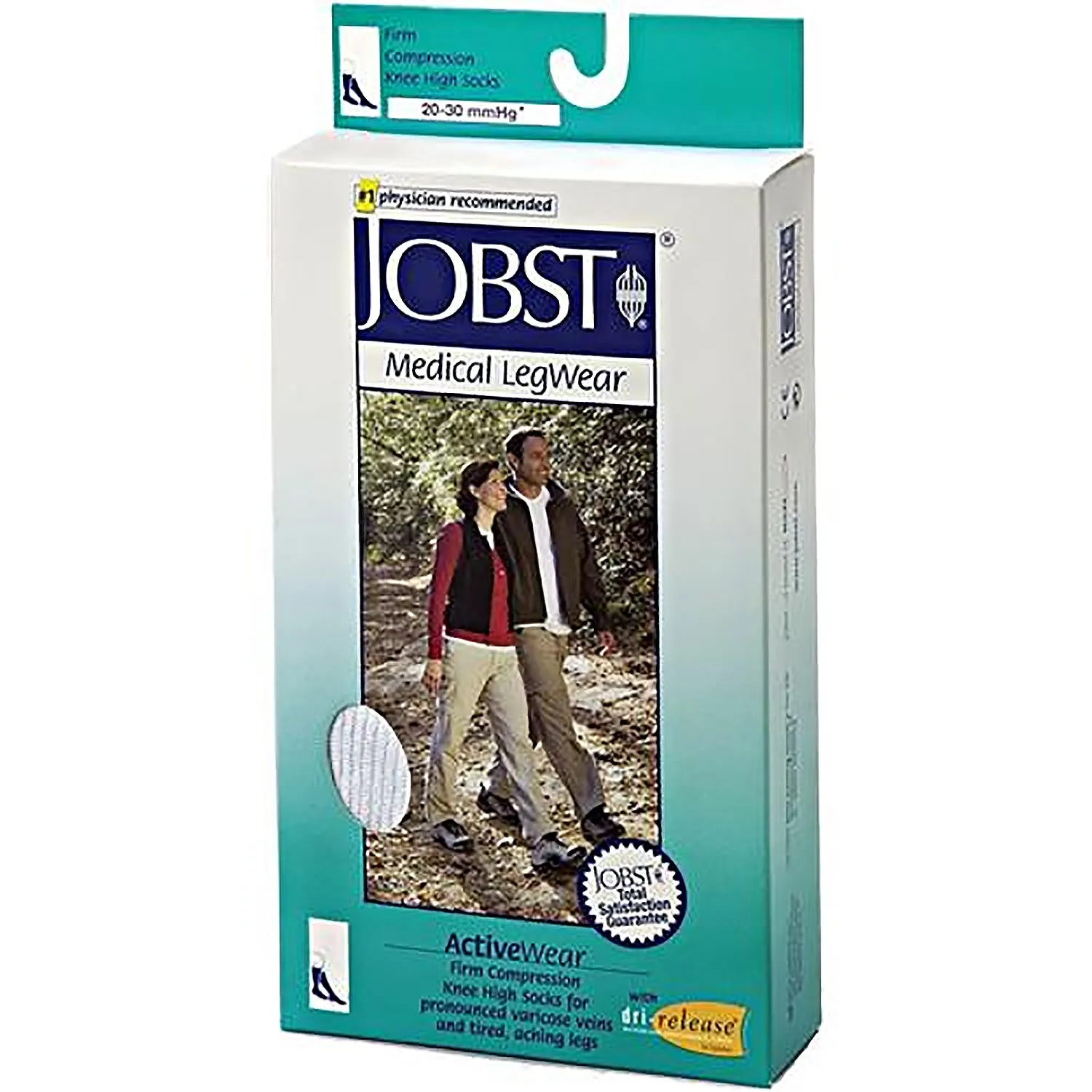 Unisex Jobst Activewear 15-20 mmHg White Large