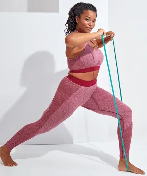 Validate Womens Pink Marl Legging