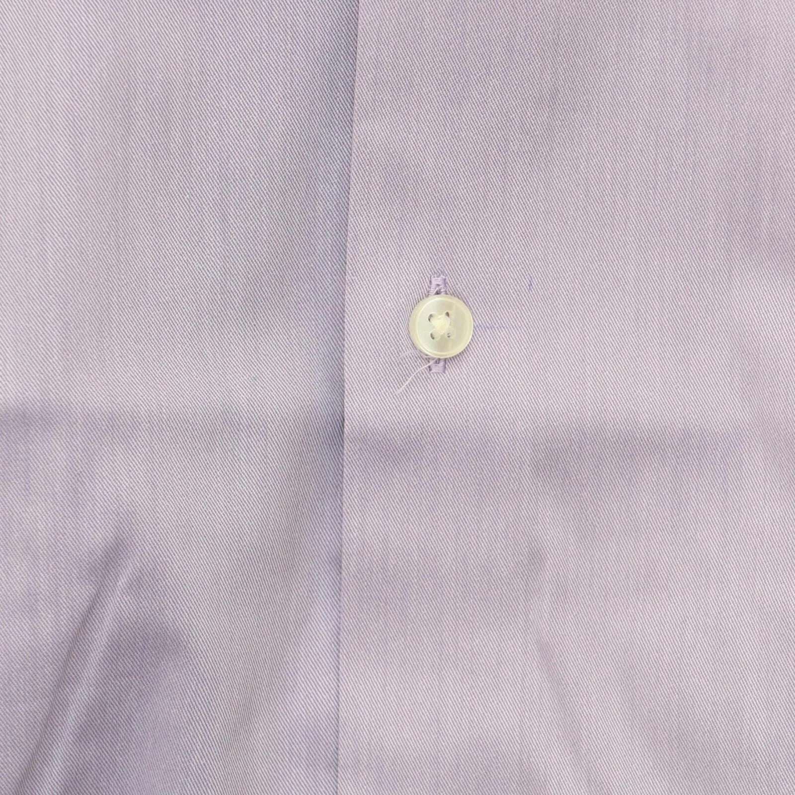 Van Heusen Men's Tall Fit Dress Shirt Ultra Wrinkle Lavender Purple 18 37-38