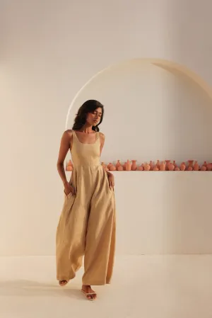 Venice Jumpsuit (Light Sand)