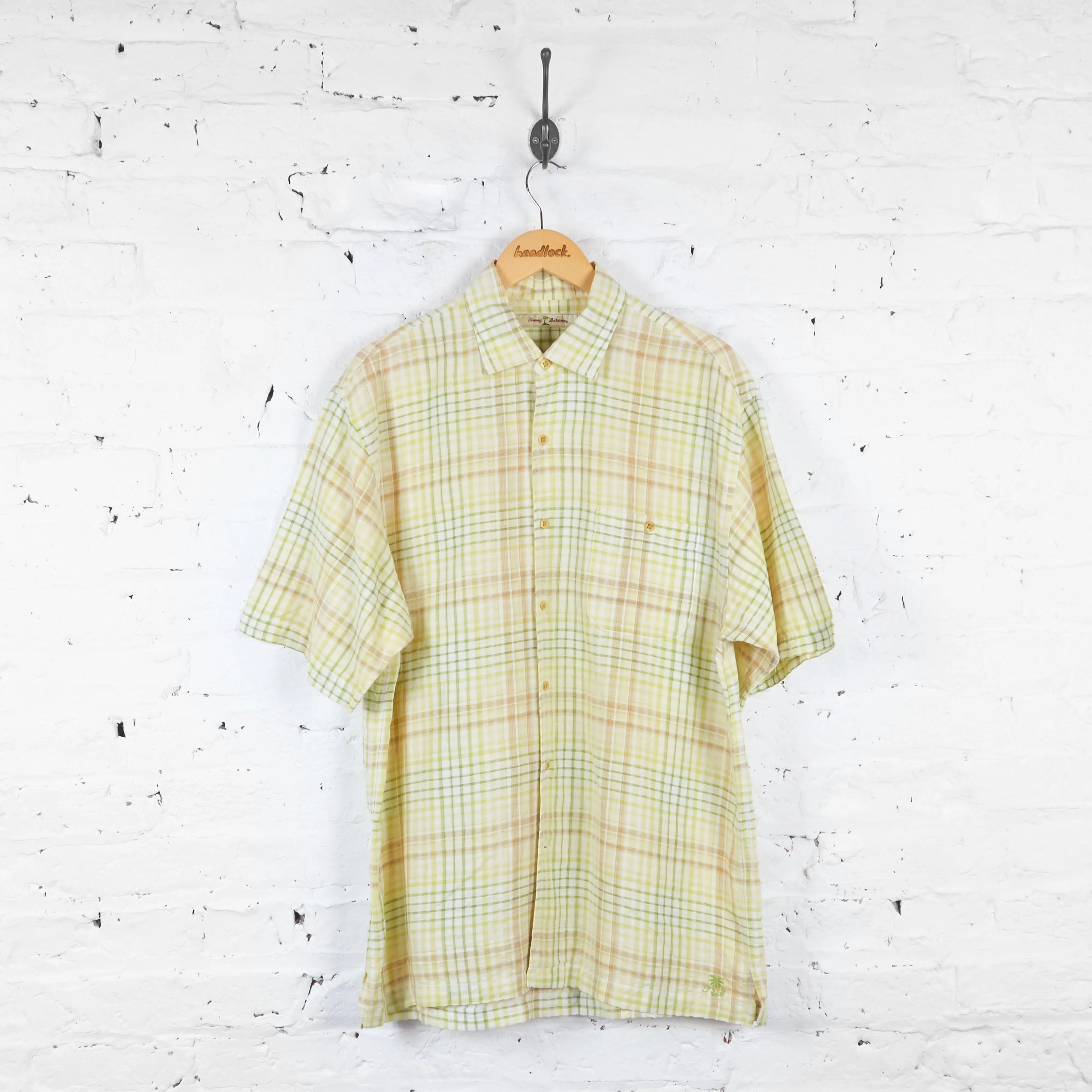 Vintage Pattern Shirt - Green - L