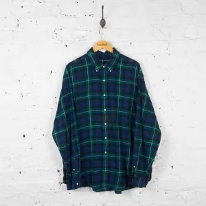 Vintage Ralph Lauren Checked Shirt - Blue/Green - XXL